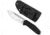 Takumitak Takumi Fixed Blade Knife, 4.5in, D2, Drop Point, G10 Handle, Silver, TKF208SL
