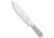 Tallen Coffin Fixed Blade Knife, 7.50in, Stainless Steel, Spear Point Blade, Handle, Silver, 12.00 inch, BHQ-39755