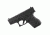 Fits Glock 43, Black, Granulate