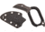 Talon Tactical Edge Knife, 5in Overall, 1 3/4in Blade, Black 1.4116 SS Construction, TALON 5.00in XL SIZE