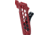 TANDEMKROSS Hivebrid G10 Panel Grips For Smith &amp; Wesson SW22 Victory, Red with Black, TK23N0400RED1