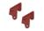 TANDEMKROSS Maximus Plus 1-Round Magazine Follower for Ruger MKII/III/IV &amp; 22/45, 2-Pack, Red TK05N0281RED1