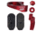TANDEMKROSS Race Gun Kit, Ruger Mark IV 22/45, Red, TK26N0252RED1