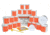 Tannerite PP20 ProPack 1/2lb Exploding Targets 20/Case Includes Measuring Spoon