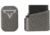 Taran Tactical Innovations PPC Base Pad Kit for Glock 9mm, 3 Round, Titanium Gray, 3, GBP9XL-05