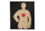 Target Barn B-21 Reversed Police Silhouette Paper Targets With Red Center 100 Per Pack