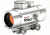 Tasco Red Dot 1x30mm 5 MOA Silver Rifle Scope BKRD3022S