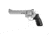 Taurus 608 Revolver, .357 Magnum/.38 Special, 6.5in Barrel, X-Large, Adjustable, Stainless Frame, Rubber Grip, 8 Round Cylinder, 2-608069