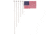 Taylor Made Flag Pole With Flag Clips, 30in, 917