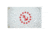 Taylor Made Nylon Officer Flag 12in x 18in Rear Commodore, 93078