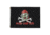 Taylor Made Pirate Zombie Nylon Flag 12in x 18in, 1610