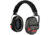 Safariland - TCI Liberator Hearing Protection with Adaptive Over-the-Head Suspension, Black/Red, TCI-LIBHP-2.0-BLK/RED