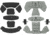 Team Wendy EPIC Air FIT Pad Set for F90 Helmet, Small/Medium/Large, 77-AC-LIN-21