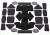 Team Wendy EPIC Helmet Liner System, Black, Small 03-41