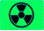 TEC Accessories BEACON Patch, 3in X 2in X 0.19in, Proprietary Embrite Compound Construction, Hook And Loop Backing, Radioactive Artwork, Glows Green In The Dark, EMP-003-G