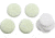 TEC Accessories Embrite Glow Dots 4pk Aqua