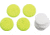 TEC Accessories Embrite Glow Dots 4pk Lemon