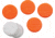 TEC Accessories Embrite Glow Dots 4pk Orange