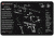 TekMat Smith &amp; Wesson M&amp;P Shield Gun Cleaning Mat, Black, 11 x 17, TEK17MPSHIELD
