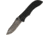 Tekut Linerlock Black Folding Knife,3in,Standard Edge,Drop Point,Black G10 Handle TKLK5273