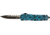 Templar Knife Gen II Maiden Teal OTF Automatic Folding Knife, 3.5in, D2, Drop Point Blade, Black Finish, Metal Alloy Handle, L-MDT-33-1