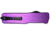 Templar Knife Premium Lightweight Slim Anodized Purple OTF Knife, 3.25in, Aluminum, Drop, Black D2, MA-AP-32-1