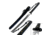 Ten Ryu Fixed Blade, 19.5in, 1045 Carbon Steel Blade, Black Wood Overlay Handle TR-034M