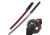 Ten Ryu Fixed Blade, 42in, 1045 Carbon Steel Blade, Black Cord Wrapped Handle TR-036RD