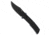 Tenable Knives Tenable Bison Liner Lock Knife Black &amp; Gray Frag G-10 3.2" Black SW, Black/Gray, Nitro-V, adult, BHQ-233335