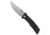 Tenable Knives Tenable Bison Liner Lock Knife Twill Carbon Fiber &amp; G-10 3.2" SW, Black, Nitro-V, adult, BHQ-233337