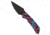 Tenable Knives Tenable Fenrir Top Liner Lock Knife Multicolor Camo Jade G-10 3.4" Black SW, Blue/Pink/Orange, D2, adult, BHQ-227646