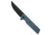 Tenable Knives Anomaly Folding Knife, 3.14in, Nitro V Steel, Micarta, Blue Handle, Blue/Black Gray, 7.29 inch, BHQ-206551