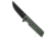 Tenable Knives Anomaly Folding Knife, 3.14in, Nitro V Steel, Micarta, Green Handle, Green/Black Gray, 7.29 inch, BHQ-206550