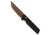 Tenable Knives Tenable Knives Anomaly Tanto Crossbar Knife Black Aluminum 3.1" Rose Gold, Black, Nitro-V, adult, BHQ-236324