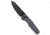Tenable Knives Tenable Knives Beaver Crossbar Lock Knife Gray/Black G10 3.4" Black Stonewash, Black/Gray, Nitro-V, adult, BHQ-234345