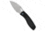 Tenable Knives Tenable Knives Heron Crossbar Lock Knife Black G-10 3.1" Stonewash, Black, Nitro-V, adult, BHQ-226758