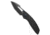 Tenable Knives Tenable Knives Link Liner Lock Knife Black Micarta 3" Blackwash, Black, 14C28N, adult, BHQ-229984