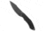 Tenable Knives Tenable Knives Luccio Fixed Blade Knife Black G-10 3.8" Black SW, Black, Sandvik 14C28N, adult, BHQ-210905