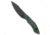 Tenable Knives Tenable Knives Luccio Fixed Blade Knife Green G-10 3.8&quot; Black SW, Green, Sandvik 14C28N, adult, BHQ-210904
