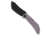 Tenable Knives Tenable Knives Tipper Liner Lock Knife Purple Micarta 3.4" Black SW, Purple, Nitro-V, adult, BHQ-228669