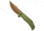 Tenable Knives Tenable Orion Liner Lock Knife Green Aluminum 3.1" Rose Gold Milled, Green, Nitro-V, adult, BHQ-234347