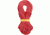 Tendon Hattrick 10.2 mm Rope-Red-60 m