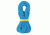 Tendon Rope Master TeFix 9.7, Turquoise, 60 M D097MF41S060C