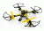 Tenergy Phoenix 6CH WIFI FPV Modular Quadcopter with Collision Avoidance Module, Black/Yellow 61336