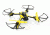 Tenergy Phoenix 6CH WIFI FPV Modular Quadcopter with Collision Avoidance Module, Black/Yellow 61336