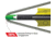 TenPoint Crossbow Technologies Pro Elite White Alpha Nocks 400 Arrows, .003, 20in, Pack of 3, Black, HEA-660.3