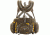 Tenzing TZ 1250 Lumbar Pack - Plain Kraft Carton, Loden 961972