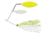 Terminator Pro Series Spinnerbait, Willow/Willow Blades, White/Chartreuse Blade Finish, Chartreuse and White Shad, 3/8oz, PSS38WW02WC