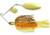 Terminator Super Stainless Spinnerbait, Gold Colorado/Willow Blade, Pumpkinseed, 1/2oz, S12CW93GG