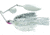 Terminator Super Stainless Spinnerbait, Nickel Colorado/Willow Blade, Silver Shiner, 3/8oz, S38CW81NN